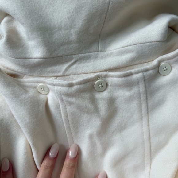 Michael Kors Cream Trench Coat - Picture 7 of 9